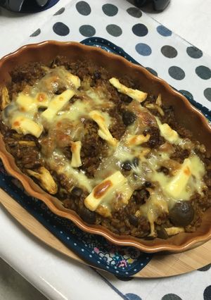 残ったカレーでカレーピラフドリア-レシピのメイン写真
