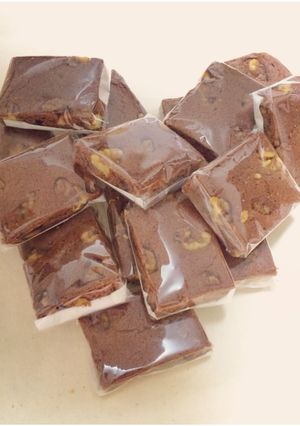 簡単♪くるみ入りチョコレートブラウニー-レシピのメイン写真