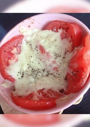 トマトのオーブン焼き〜チーズをのせて〜-レシピのメイン写真