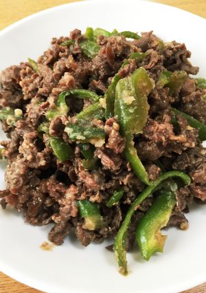 牛肉とピーマンの甘辛みそ炒め-レシピのメイン写真