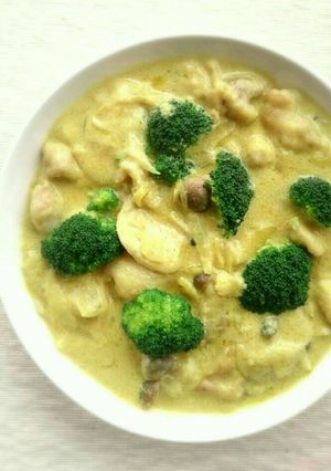 鶏肉のカレークリーム煮-レシピのメイン写真