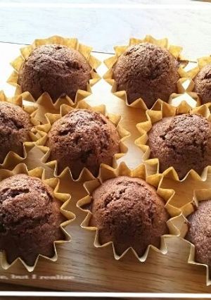友チョコに♪大量生産♪チョコマドレーヌ-レシピのメイン写真