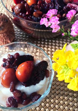 鉄分たっぷり！ドライフルーツの赤ワイン煮-レシピのメイン写真