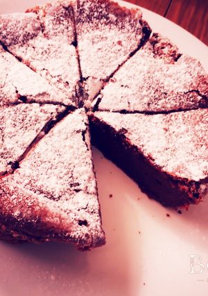 卵と板チョコだけで⁈簡単ガトーショコラ！-レシピのメイン写真