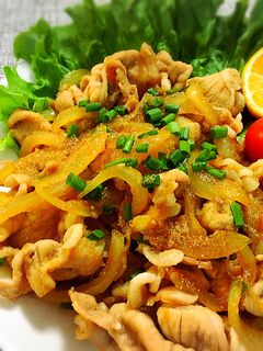 フライパンで簡単!豚肉の生姜焼き♪-レシピのメイン写真