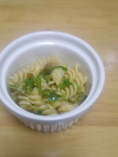ふきのとうとチーズのショートパスタ-レシピのメイン写真