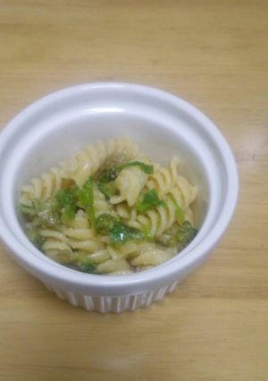 ふきのとうとチーズのショートパスタ-レシピのメイン写真