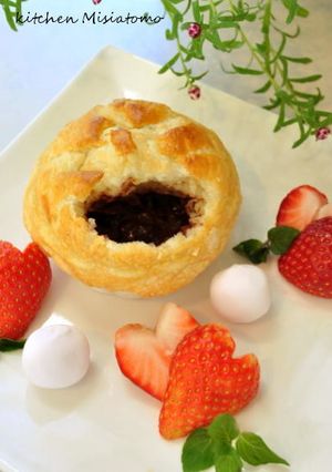 お家バレンタイン♡ホットポットチョコパイ-レシピのメイン写真