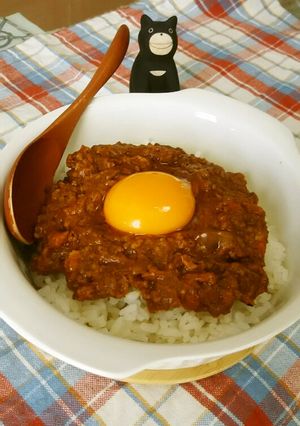 ミネストローネリメイク❁本格ドライカレー-レシピのメイン写真