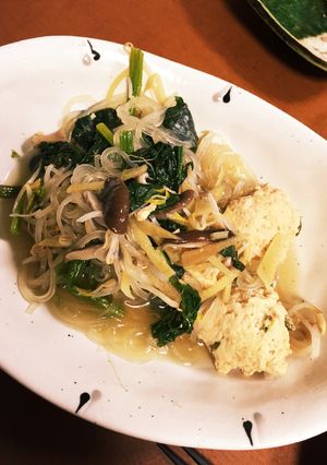 野菜たっぷり♡生姜鶏団子のはるさめスープ-レシピのメイン写真