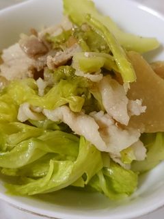 キャベツと大根と豚肉のあっさり煮-レシピのメイン写真
