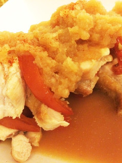 黄身おろしのせさっぱり鶏むねステーキ-レシピのメイン写真