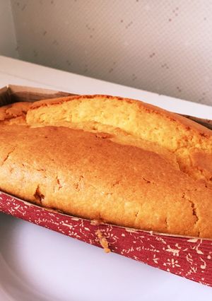 簡単！ふわふわ！おかゆ入りパウンドケーキ-レシピのメイン写真