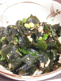 わかめとツナの炒め物☆-レシピのメイン写真