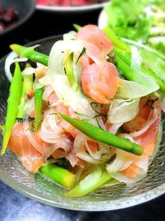 簡単!スモークサーモンの本格レモンマリネ-レシピのメイン写真
