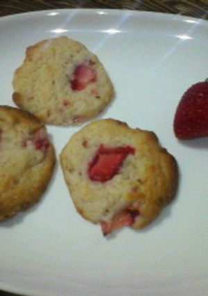 いちごミルククッキー-レシピのメイン写真