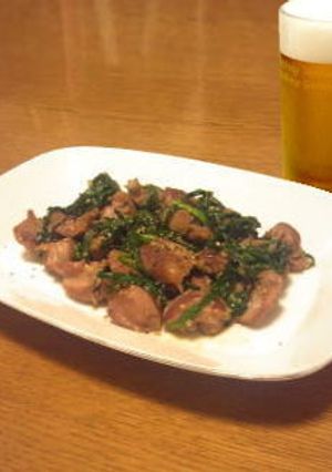 砂肝ニラ炒め-レシピのメイン写真
