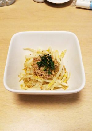 【おつまみにも！】もやしとツナのサラダ-レシピのメイン写真