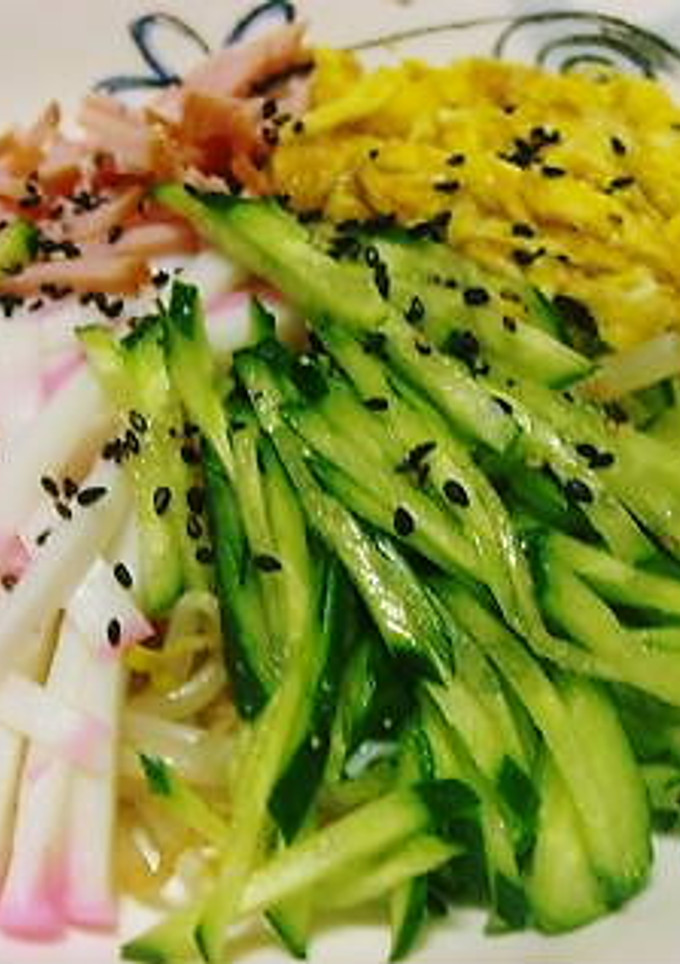 もやしサラダ冷やし中華風-レシピのメイン写真