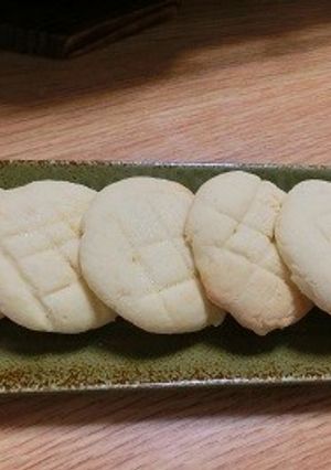 メロンパンのクッキー部分-レシピのメイン写真