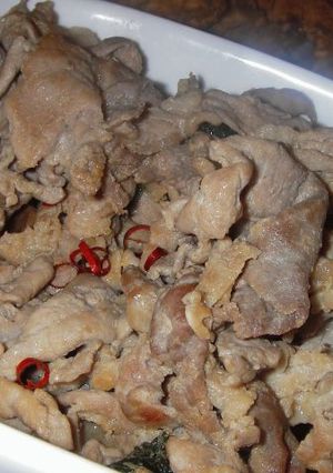 超簡単！豚肉の大葉にんにく醤油焼き-レシピのメイン写真