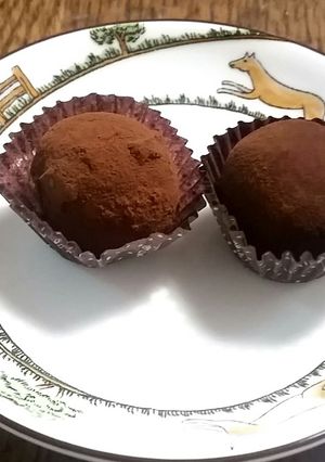 簡単!混ぜるだけトリュフ風苺チョコレート-レシピのメイン写真
