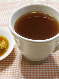 紅茶に酢しょうがでぽっかぽか~-レシピのメイン写真