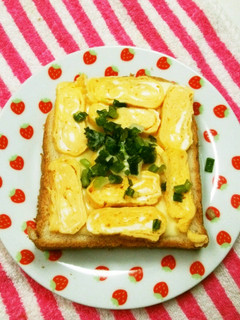 卵焼きなトースト^▽^★☆-レシピのメイン写真