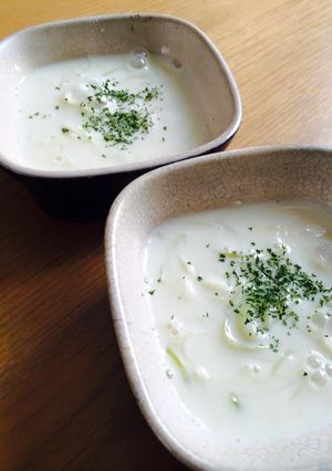 あったか♪根菜の豆乳スープ-レシピのメイン写真