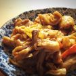 美味しい♡鶏肉のカレーチーズ炒め
