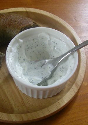 ヨーグルトクリーム^^お茶味-レシピのメイン写真