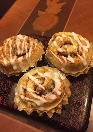 HMでお菓子の?シナモンロール-レシピのメイン写真