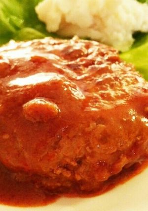 母の味☆煮込みハンバーグ-レシピのメイン写真
