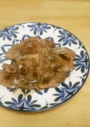 赤ワインソースのポークソテー♪-レシピのメイン写真