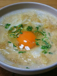 ピリ辛!豆乳ごま味噌うどん-レシピのメイン写真