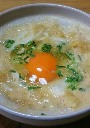 ピリ辛!豆乳ごま味噌うどん-レシピのメイン写真