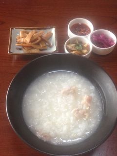 土鍋で作る中華粥-レシピのメイン写真