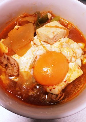 スンドゥブ風スープごはん-レシピのメイン写真