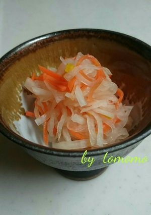 箸休めにフルーツ酢で作るなます。-レシピのメイン写真