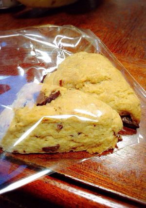 チョコバナナスコーン-レシピのメイン写真