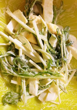 水菜のサラダ-レシピのメイン写真