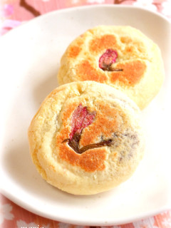 ひなまつり✿春のお焼き風おやつ-レシピのメイン写真