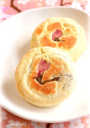 ひなまつり✿春のお焼き風おやつ-レシピのメイン写真