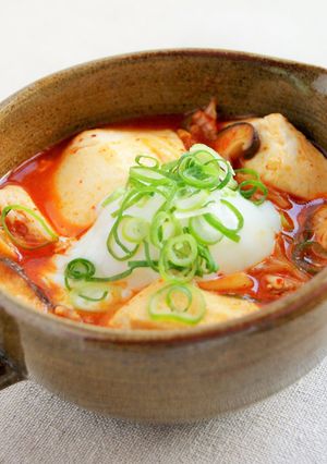 すぐおいしい♪うま辛スンドゥブチゲ-レシピのメイン写真