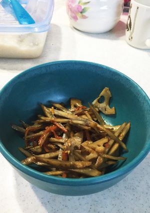 簡単★人参とレンコンのきんぴらごぼう-レシピのメイン写真