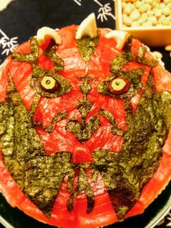 節分に!ちらし寿司でダースモール-レシピのメイン写真
