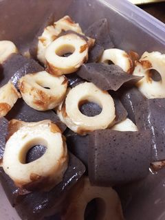 ちくわとこんにゃく☆しみうま☆煮物☆時短-レシピのメイン写真