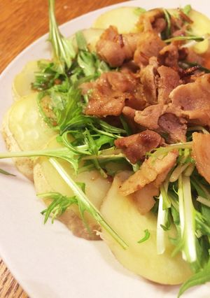 じゃがいもの豚バラポン酢-レシピのメイン写真