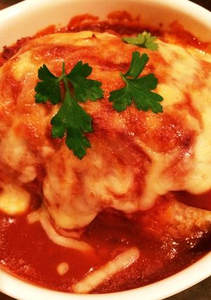 おもてなし＊胸肉のチキンパルミジャーノ-レシピのメイン写真