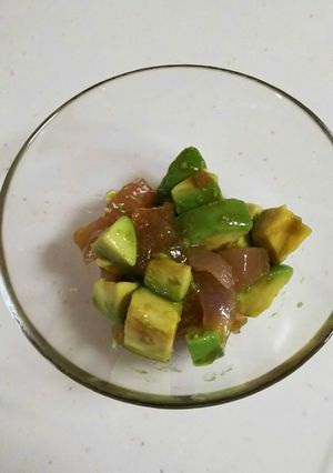 アボカドとマグロのわさび醤油和え-レシピのメイン写真